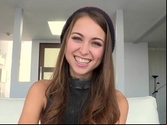 This petite teen looks hungry